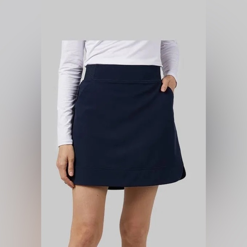 Christopher & Banks Relaxed Restyled Skort Skirt Golf Athleisure Activewear
